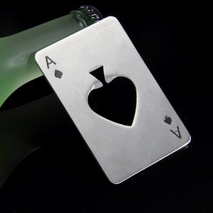 Ace Poker Card Beer Bottle Opener