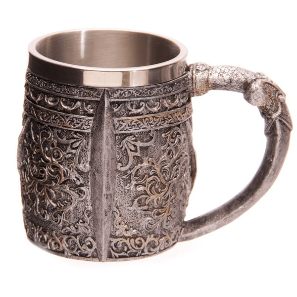 Viking Warrior Skull Mug